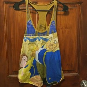 Beauty and The Beast tank top